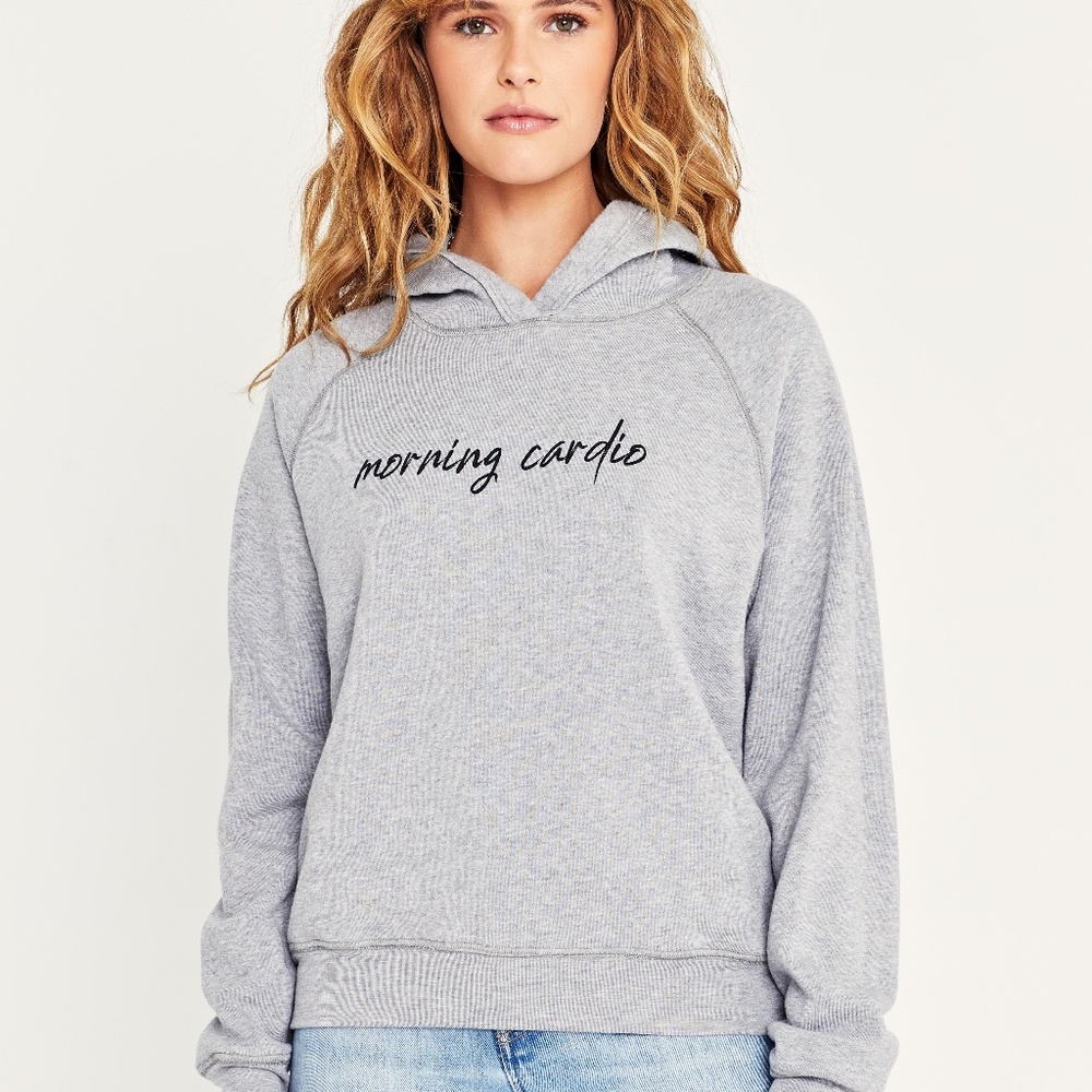 Reversible Morning Cardio/Evening Carbs Sweatshirt Hoodie